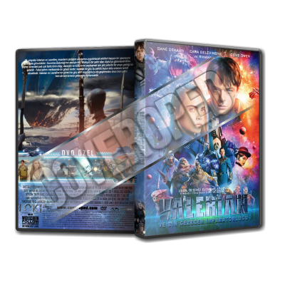 Valerian Ve Bin Gezegen İmparatorluğu V3 Cover Tasarımı (Dvd Cover)